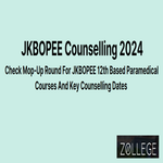 JKBOPEE Counselling 2024 Mop Up Round For 12th Based Paramedical Courses And Key Counselling Dates Out